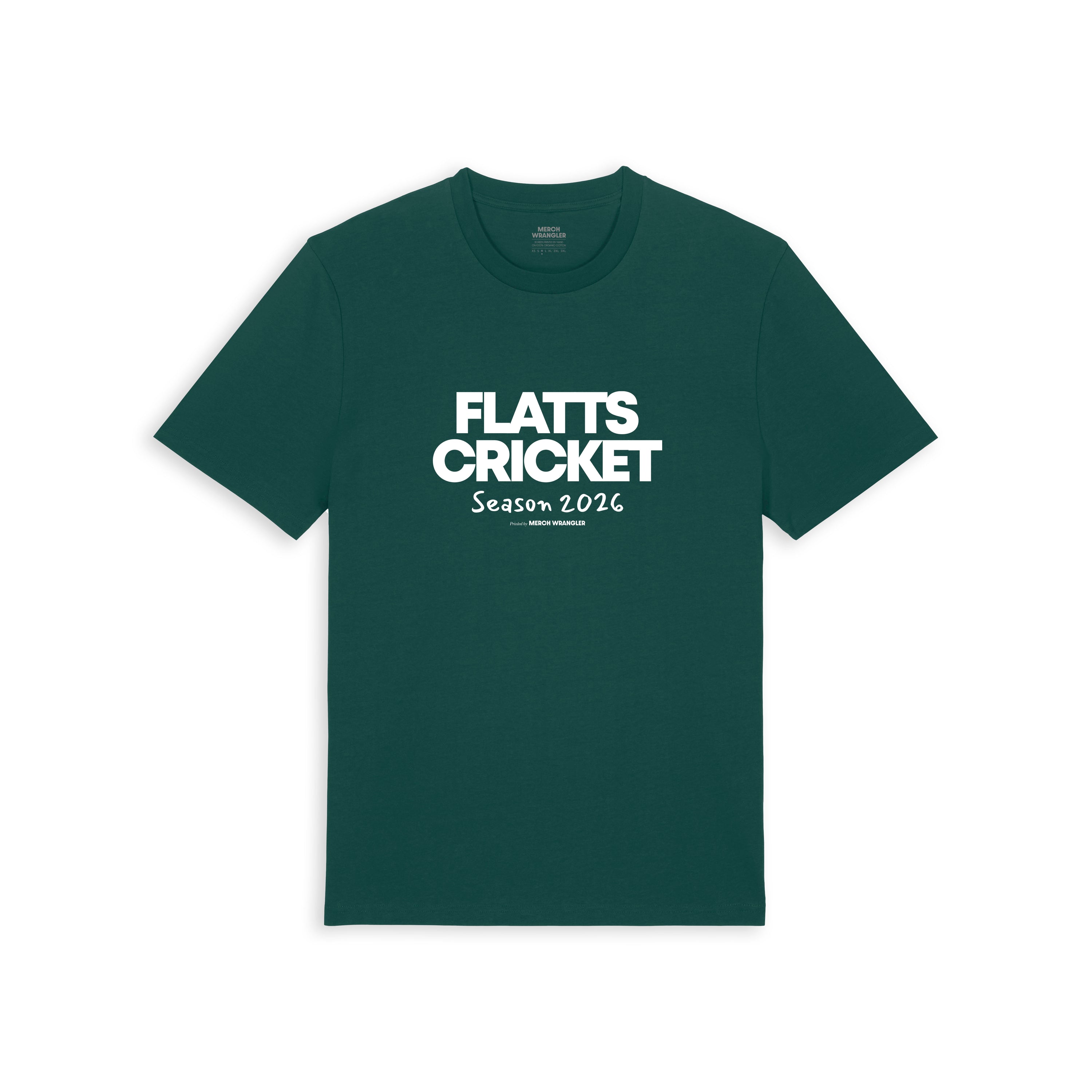 Crossflatts CC Supporter Tee (Dark Green)